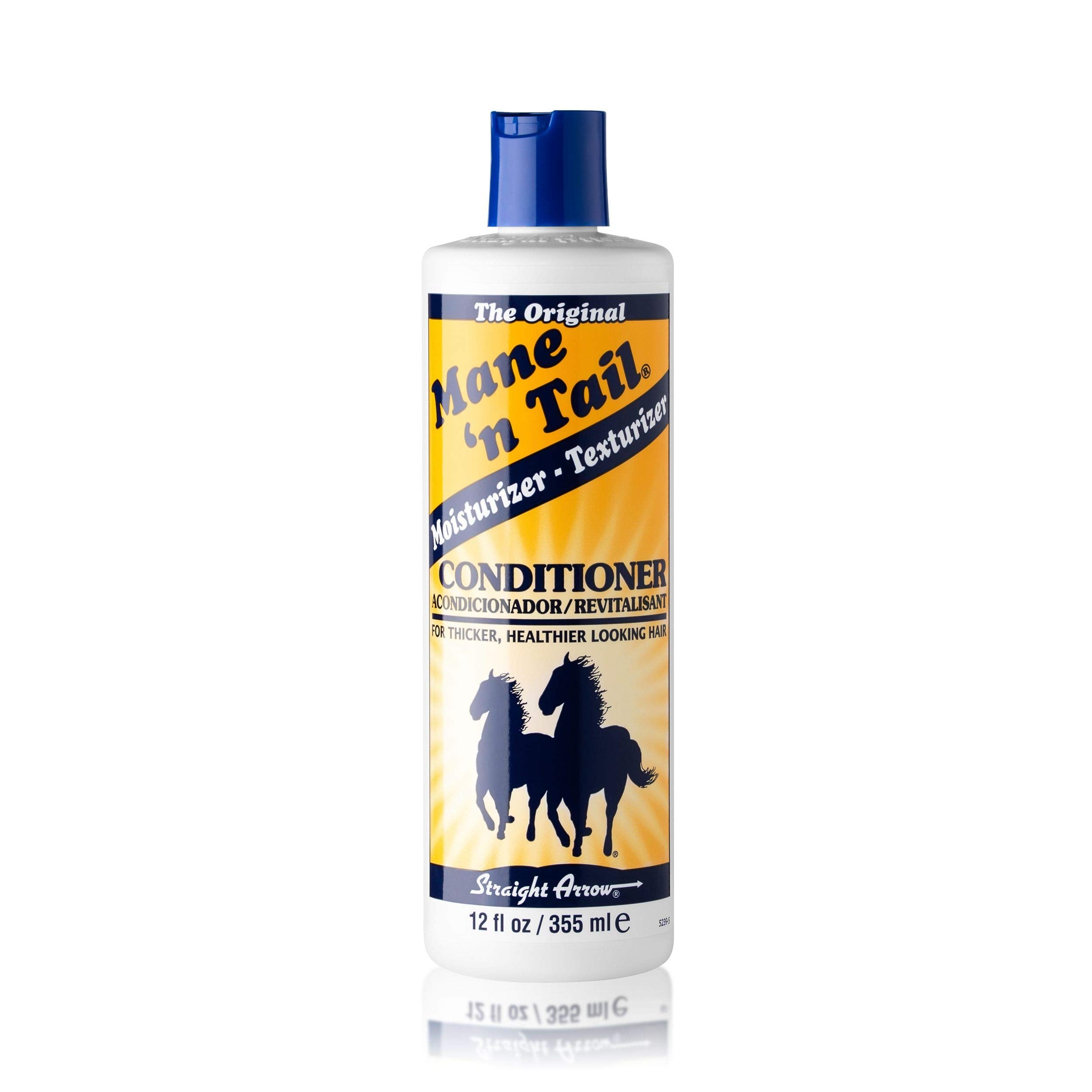 Mane 'n Tail botella de texturizador hidratante para mayor cuerpo y brillo.
