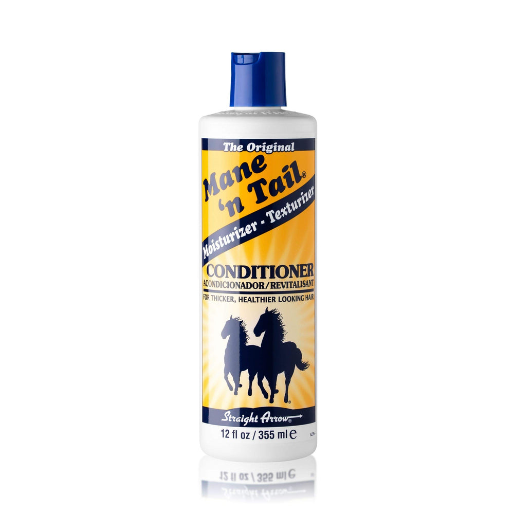 Mane 'n Tail botella de texturizador hidratante para mayor cuerpo y brillo.