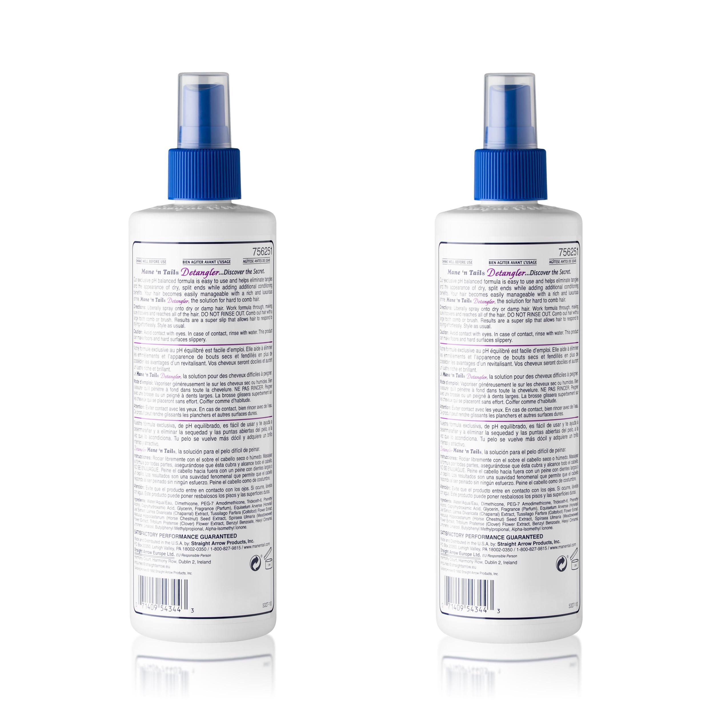 Mane 'n Tail Desenredante: aplicación en cabello seco o húmedo para desenredar