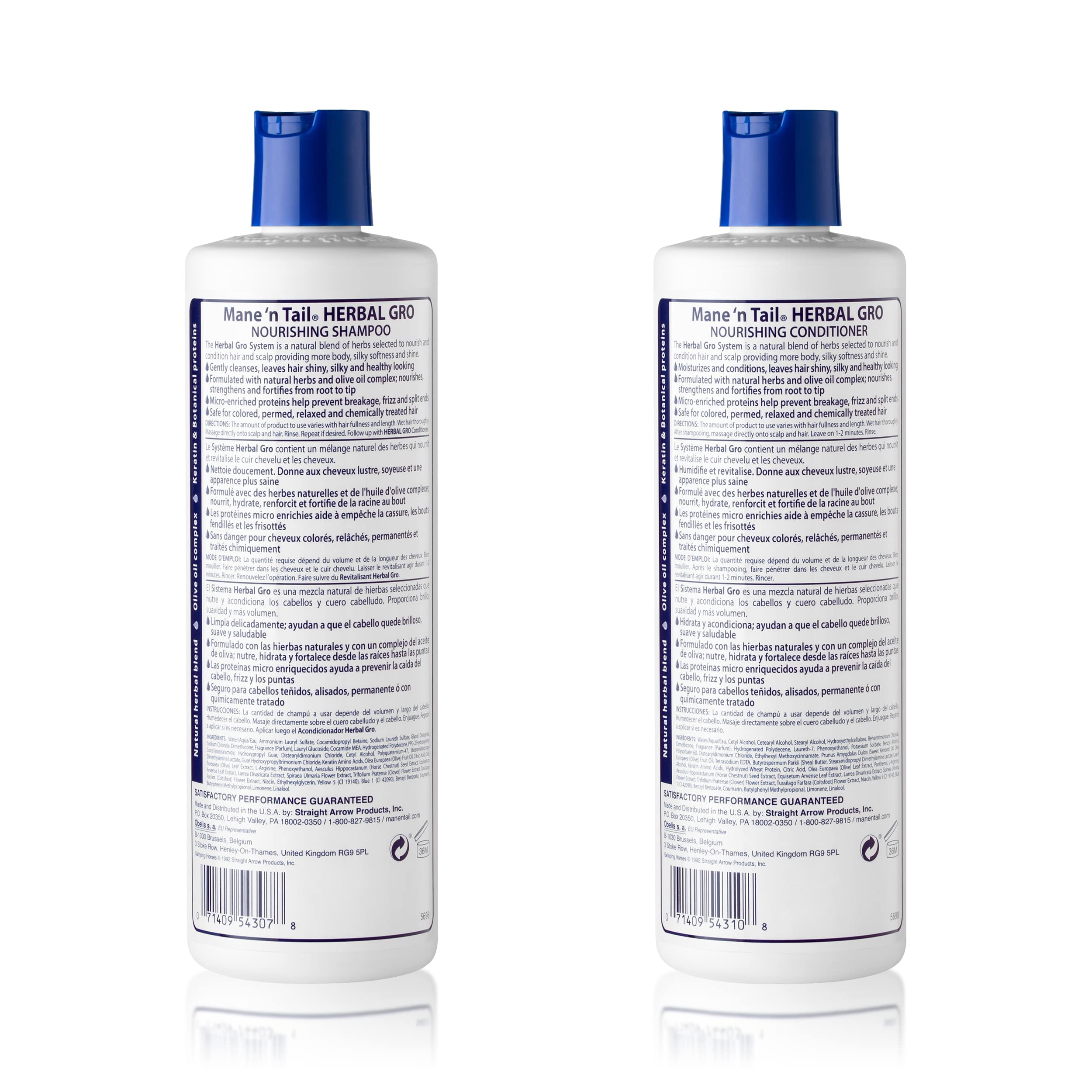Mane 'n Tail Herbal Gro acondicionador-aceite de oliva con brillo y suavidad