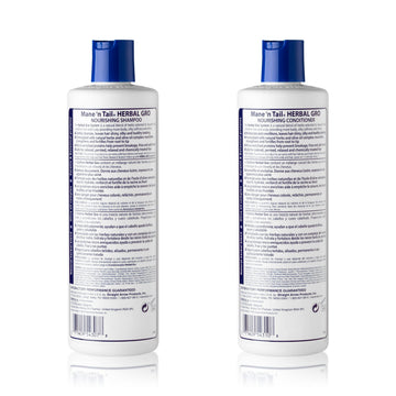Mane 'n Tail Herbal Gro acondicionador-aceite de oliva con brillo y suavidad