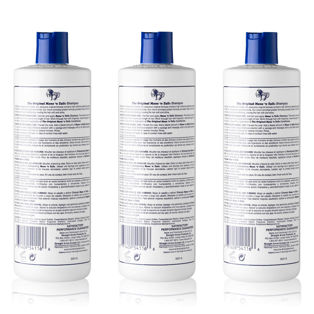 Mane 'n Tail fórmula original para cabello más fuerte y largo con brillo.