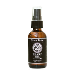 Mane Tame: botella de aceite para barba 2 oz, suavidad asegurada.