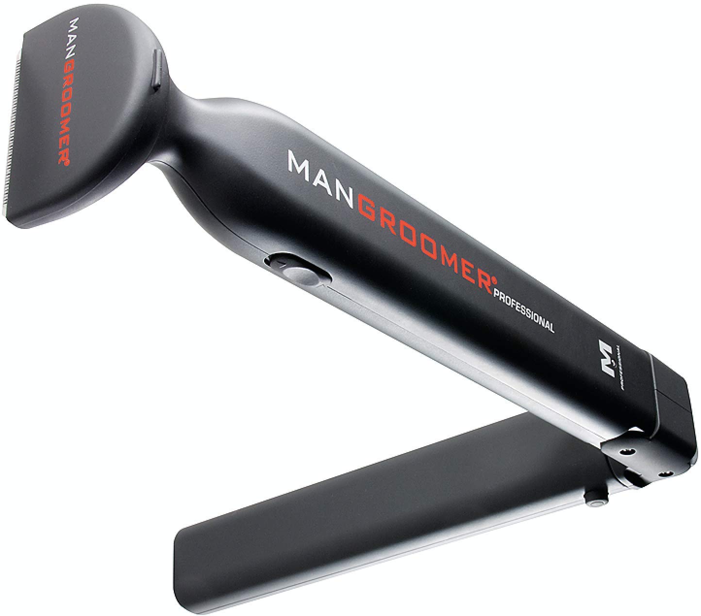 Mangroomer Profesional: afeitadora de espalda con mango extensible para alcance extremo.