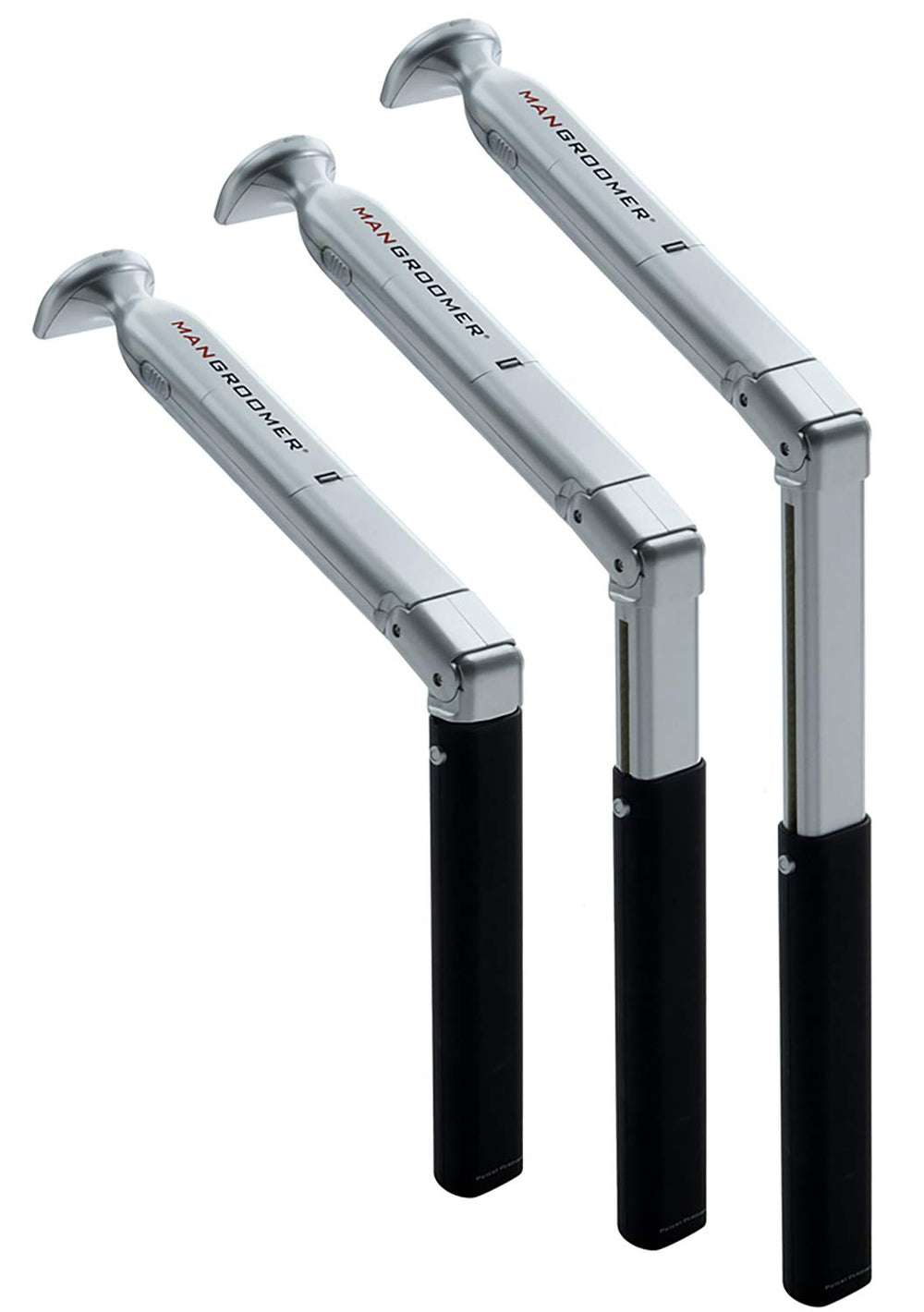 MANGROOMER: uso en diferentes ángulos para todas las áreas de la espalda.