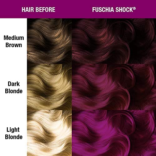 MANIC PANIC Fucsia Shock aplicación en cabello para look audaz