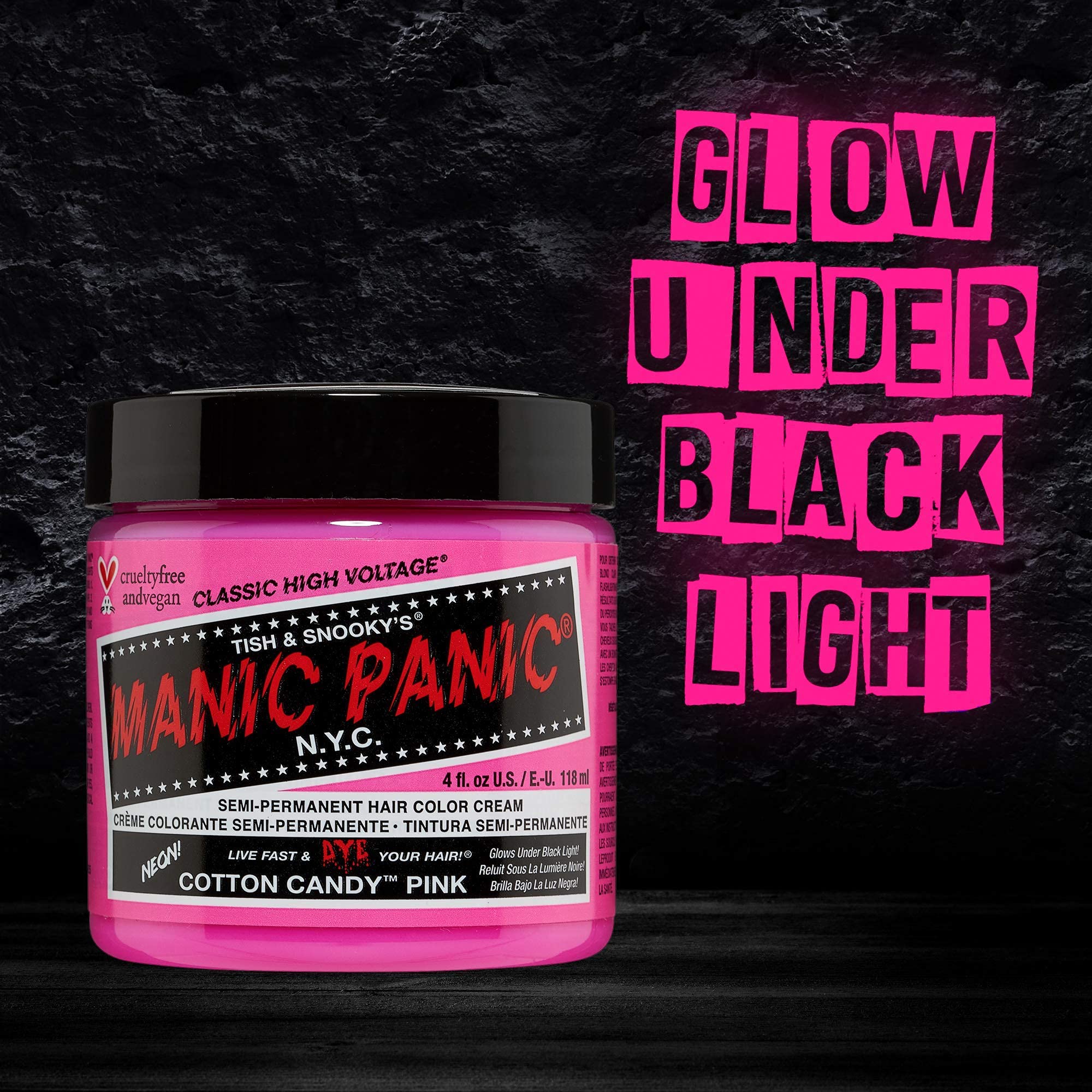 MANIC PANIC Cotton Candy Pink: mezcla colores para tonos personalizados