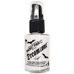 MANIC PANIC Dreamtone White Foundation: botella, base blanca vegana para looks góticos y cosplay