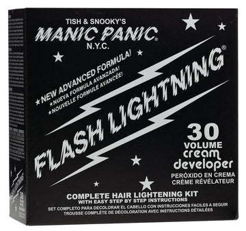 MANIC PANIC Flash Lightning polvo decolorante listo para elevar el color