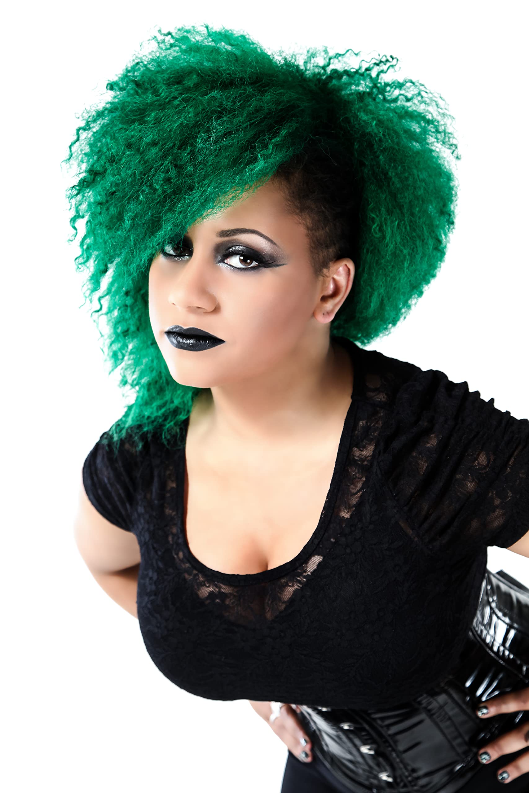 MANIC PANIC Green Envy envase reutilizable facilita varias aplicaciones.