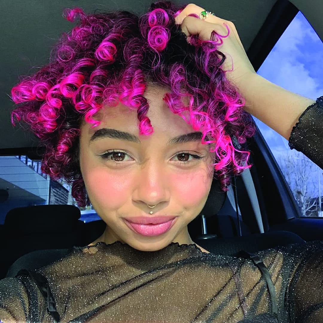MANIC PANIC Hot Hot Pink Amplified - color que dura 6 a 8 semanas en cabello.