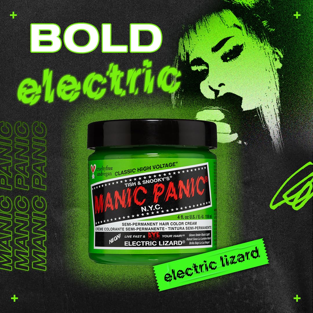 Lagarto Eléctrico de MANIC PANIC, mezclas fáciles para crear tonos personalizados en casa.
