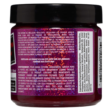 MANIC PANIC Pink Warrior, aplicación en cabello para resultados intensos