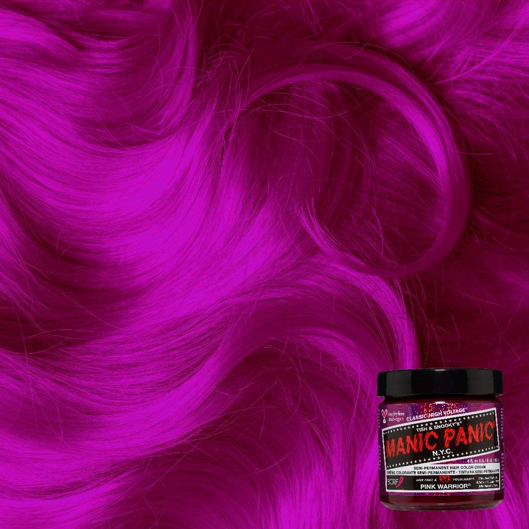 MANIC PANIC Pink Warrior, mezcla con otros tonos para tonalidades únicas
