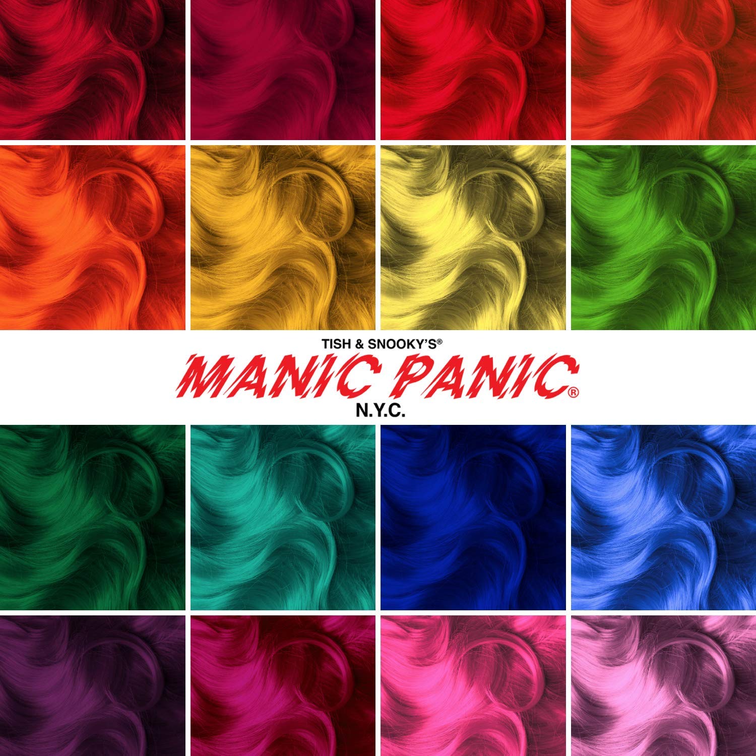 MANIC PANIC Raven - mezcla de tonos para crear colores personalizados.