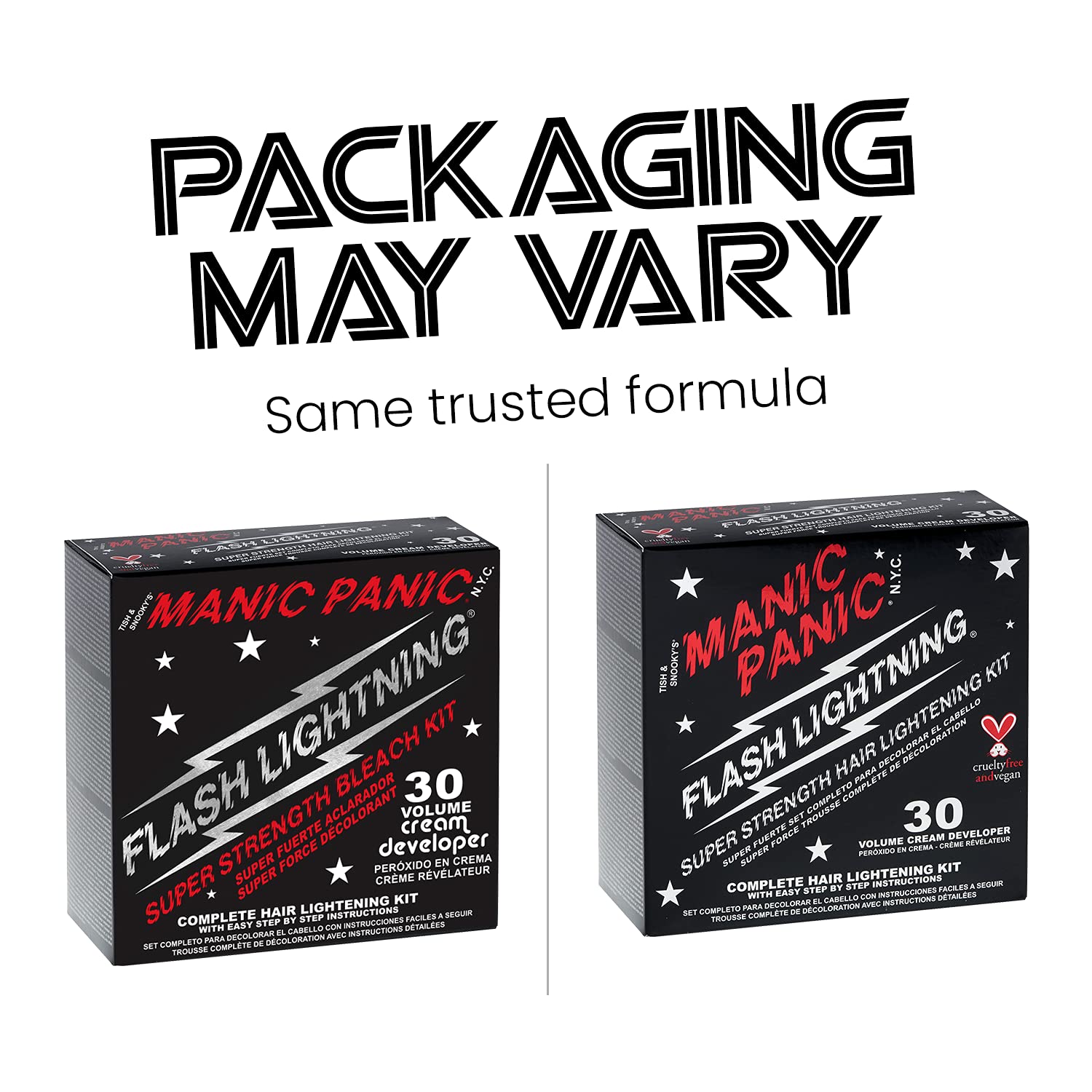 MANIC PANIC revelador 30 vol para aclarado medio a rubio claro