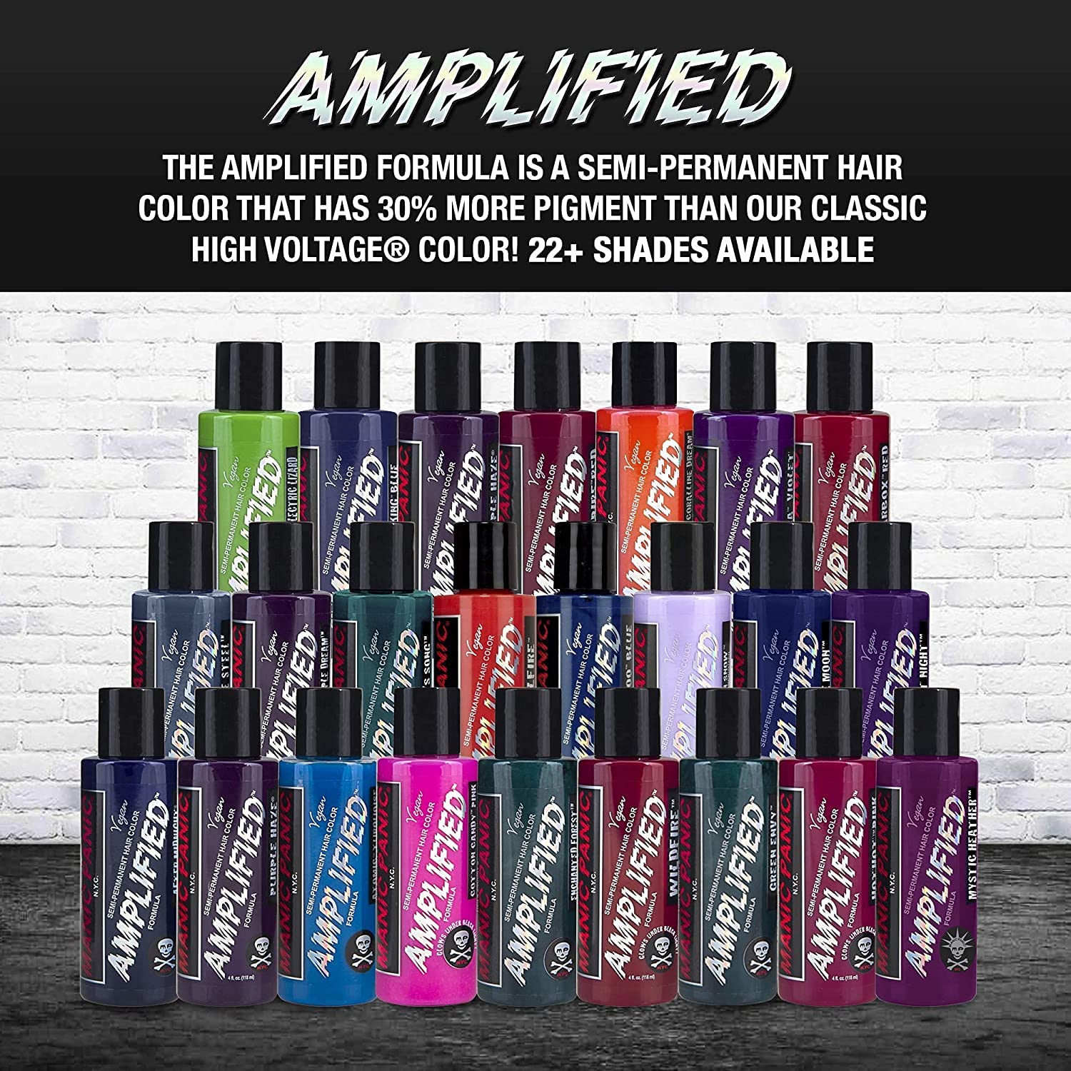 MANIC PANIC Pink Warrior Amplified: tono pastel posible con Pastelizer