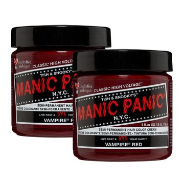 MANIC PANIC Vampire Red: bote para aplicar color intenso con precisión.