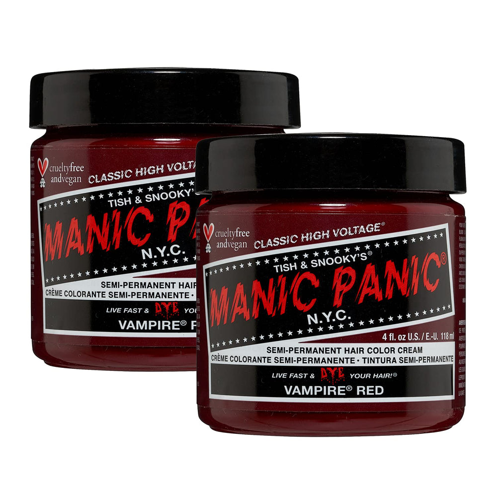 MANIC PANIC Vampire Red: bote para aplicar color intenso con precisión.