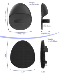 Cepillo facial de silicona Manmihealth para limpieza suave de poros