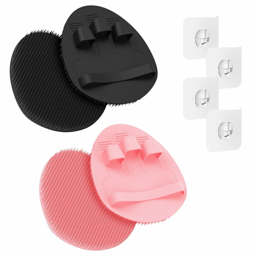 Manmihealth guante ducha silicona suave: limpieza suave en todo el cuerpo.