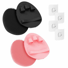 Manmihealth guante ducha silicona suave: limpieza suave en todo el cuerpo.
