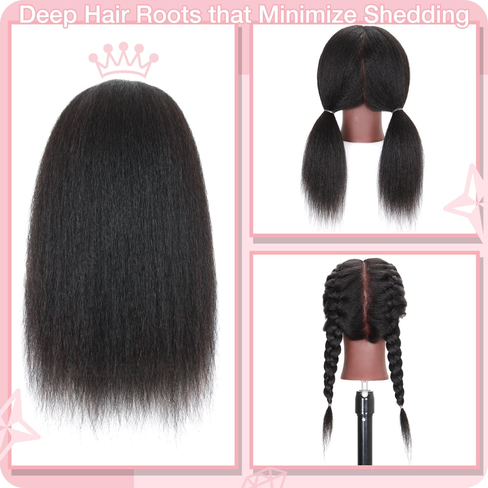 MannequeenHead conjunto de herramientas para mantenimiento y prácticas en salón.