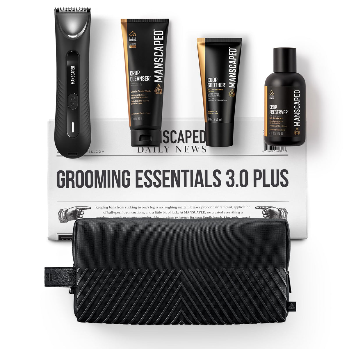 MANSCAPED Afeitadora 3.0 Plus: corte preciso para zonas delicadas y uso diario.