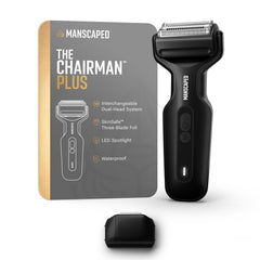 MANSCAPED Chairman Plus con cabezal intercambiable para afeitado cómodo