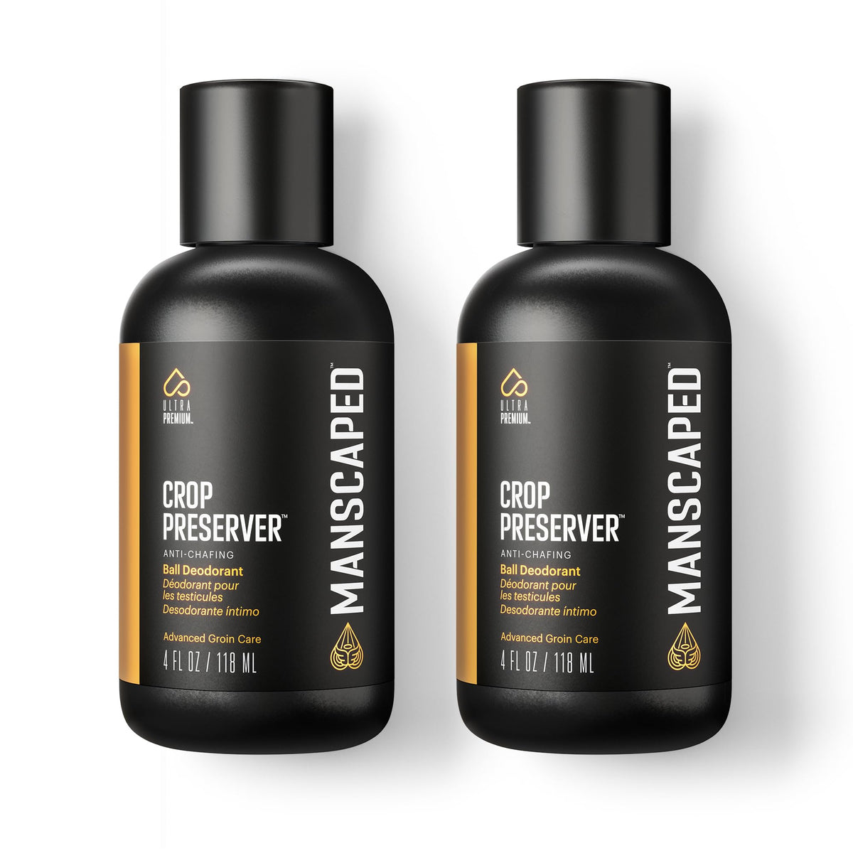 MANSCAPED Crop Preserver envase de 4 oz para cuidado diario de la zona íntima