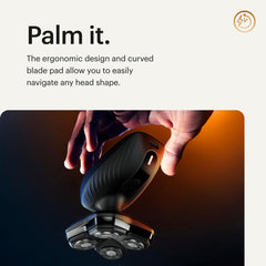 MANSCAPED Dome Shaver Plus SkinSafe para un deslizamiento suave