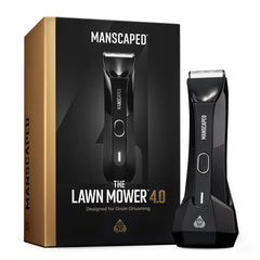 MANSCAPED The Lawn Mower 4.0 con hojas cerámicas SkinSafe para un afeitado suave y seguro.