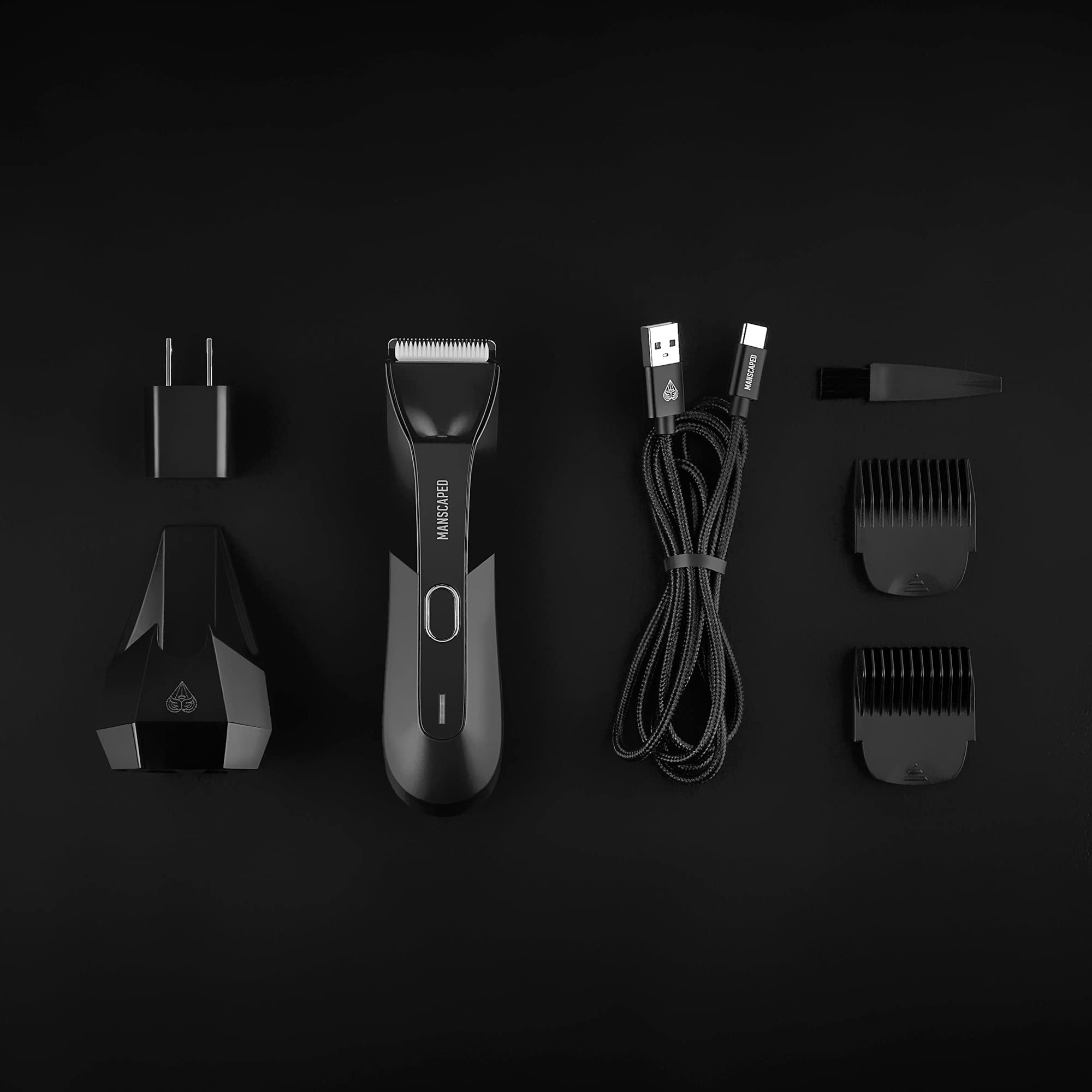 MANSCAPED The Lawn Mower 4.0 indicador LED y cierre de viaje para transporte seguro.