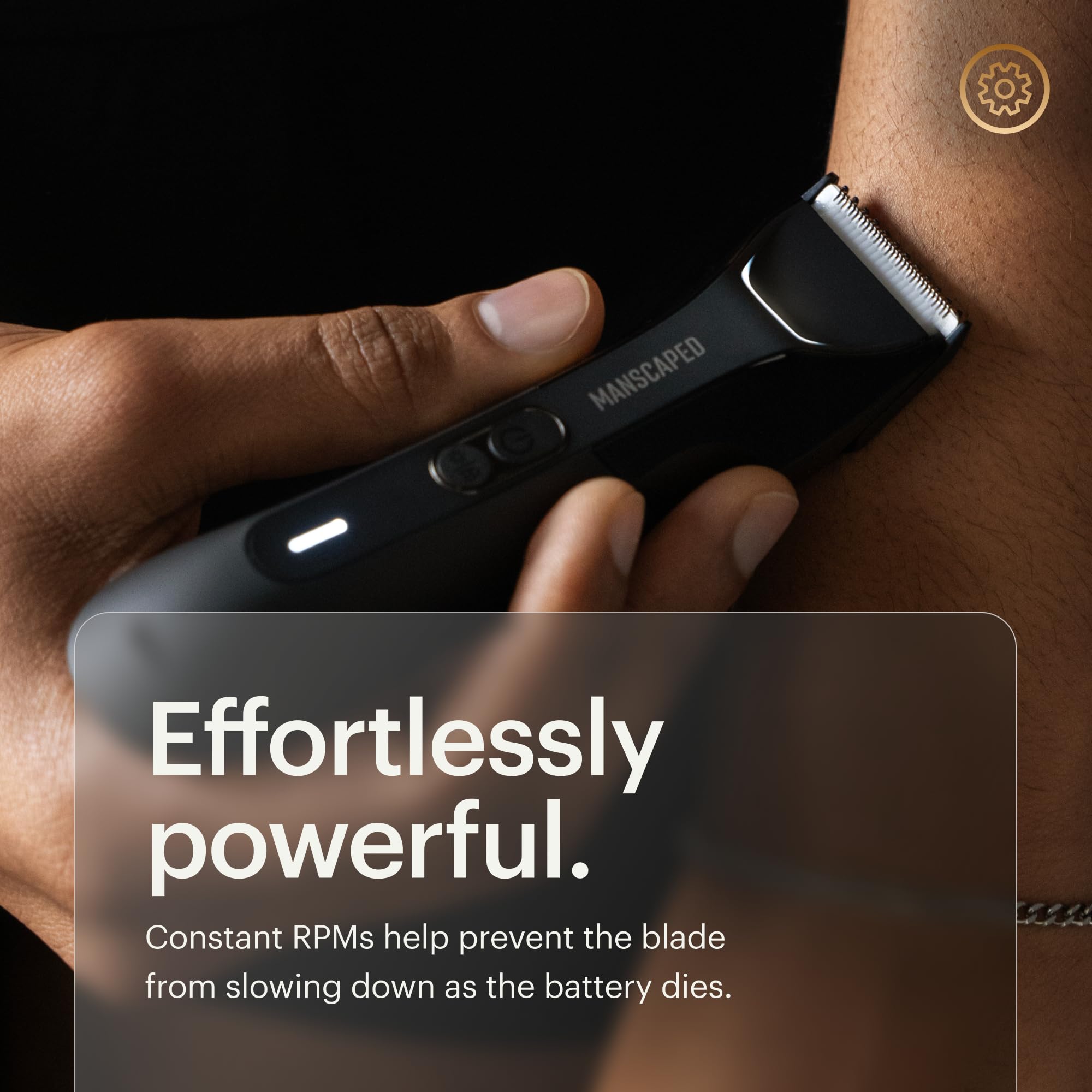 MANSCAPED The Lawn Mower 4.0 PRO diseño IPX7 resistente al agua.
