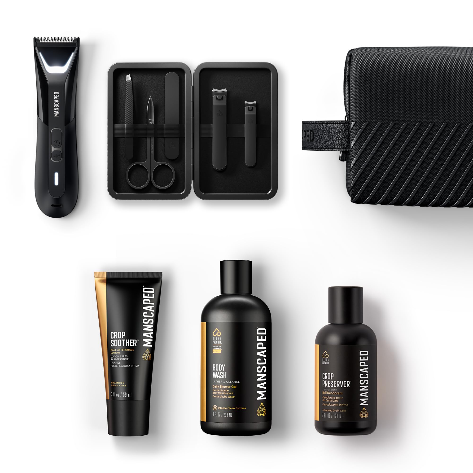 MANSCAPED cabezal-trimmer para cortes precisos y seguros en todo el cuerpo