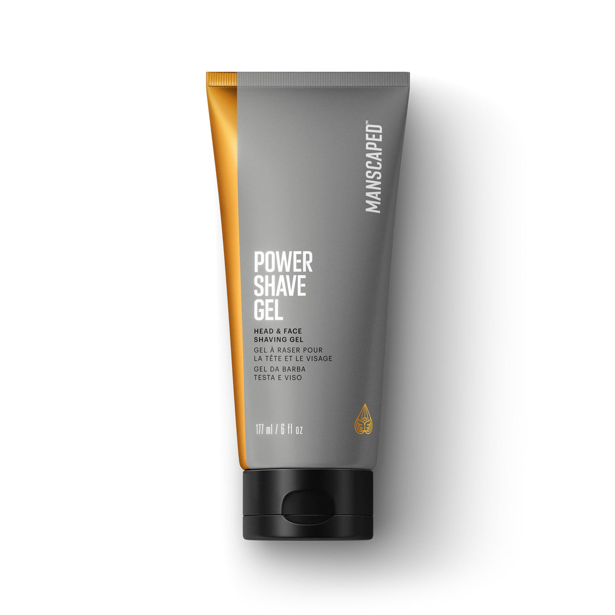 MANSCAPED Power Shave Gel: aplicación facial suave para un afeitado cómodo