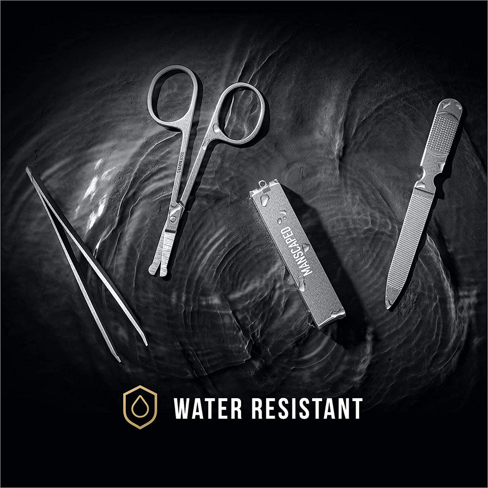 Lima de grano medio MANSCAPED Shears 2.0 para acabado suave.