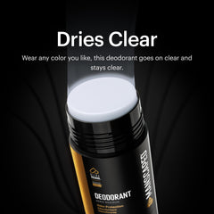 MANSCAPED UltraPremium desodorante en barra facilita la aplicación suave en axilas.