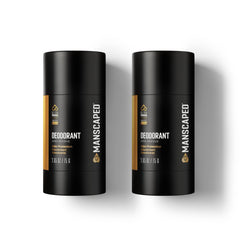 MANSCAPED UltraPremium Desodorante sin aluminio, aplicación suave para axilas limpias y sin manchas.
