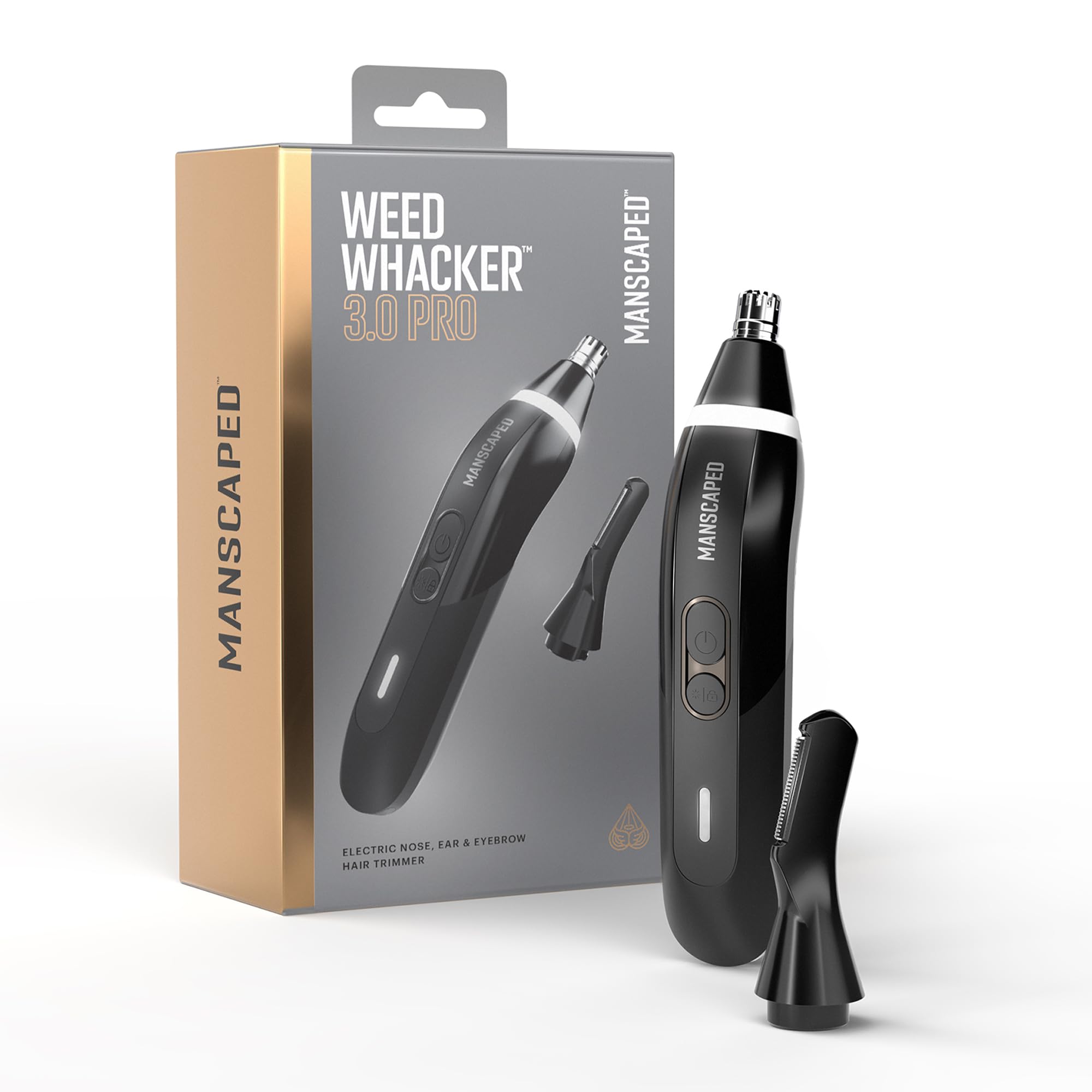 MANSCAPED Weed Whacker 3.0 PRO para nariz, recorte preciso y cómodo.