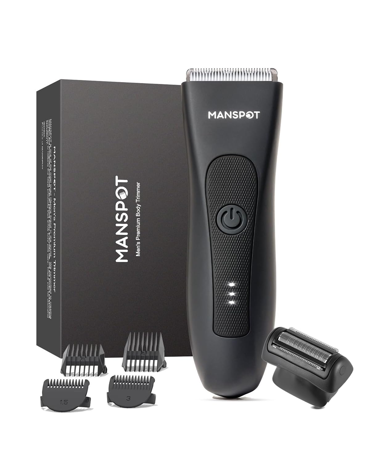 MANSPOT Manscape corte-corporal suave para una piel cómoda.