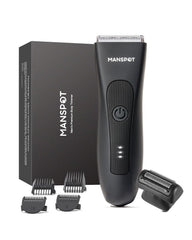 MANSPOT Manscape corte-corporal suave para una piel cómoda.