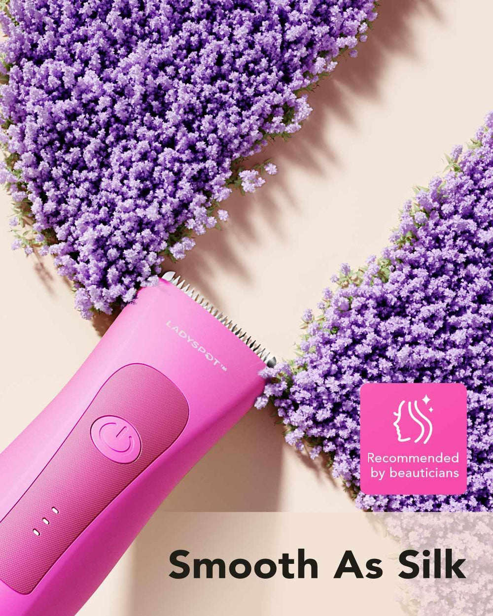 MANSPOT LADYSPOT en la ducha para afeitado cómodo y limpieza