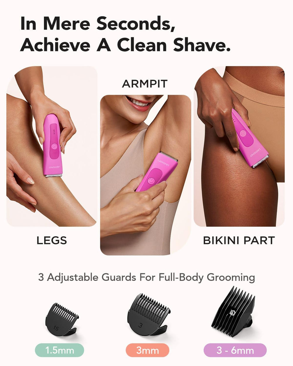 MANSPOT LADYSPOT: uso seguro en áreas sensibles con control