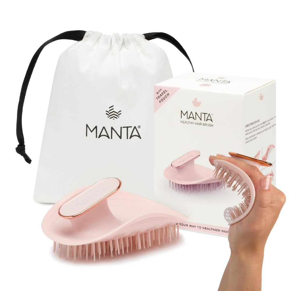 Cepillo Manta Original para desenredo suave en cabello mojado, sin tirar.
