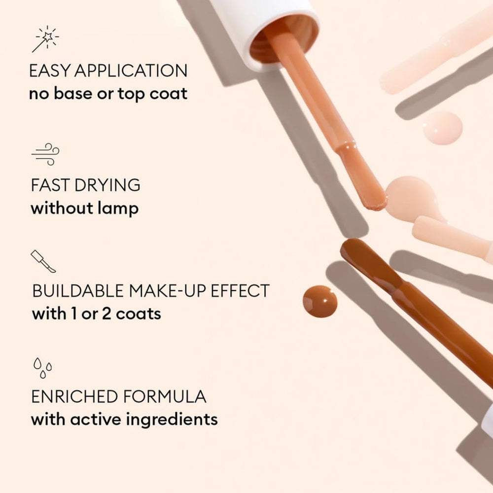Active Smooth 01 avec fibres d’huile de ricin biosourcées nourrissant les ongles