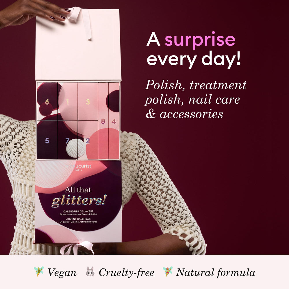 Esmaltes verdes de Manucurist en 9 tonos para looks festivos.