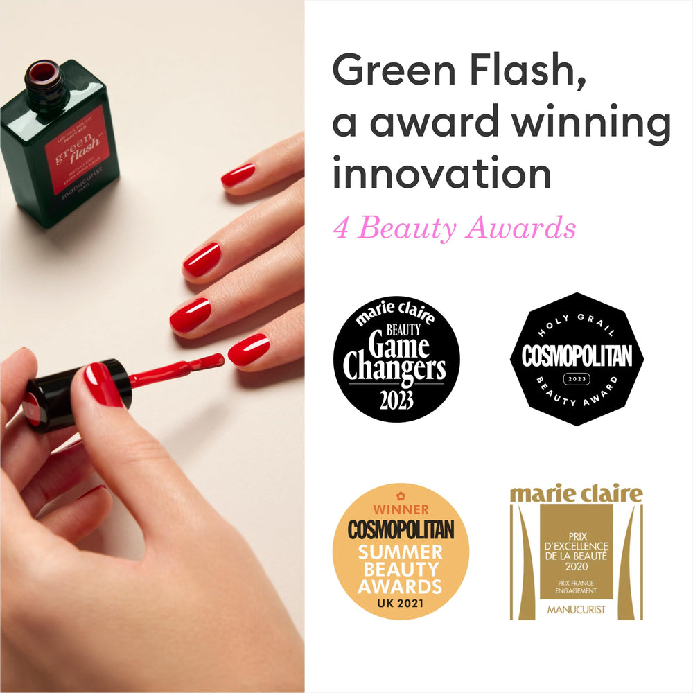 Manucurist Green Flash Base Coat: uso diario con base vegana y 12-free