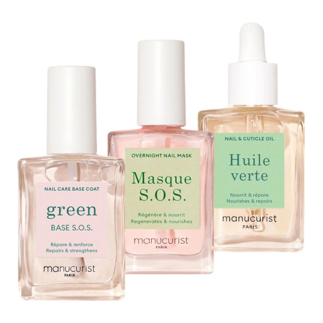 Kit de secours Manucurist – base fortifiante pour ongles fragiles.