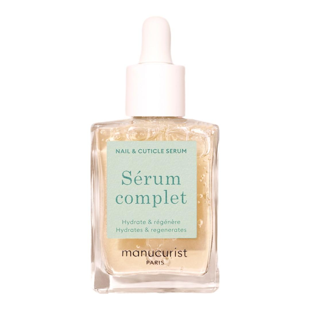 Sérum Completo de Manucurist: botella visible y textura gel no grasa para uñas